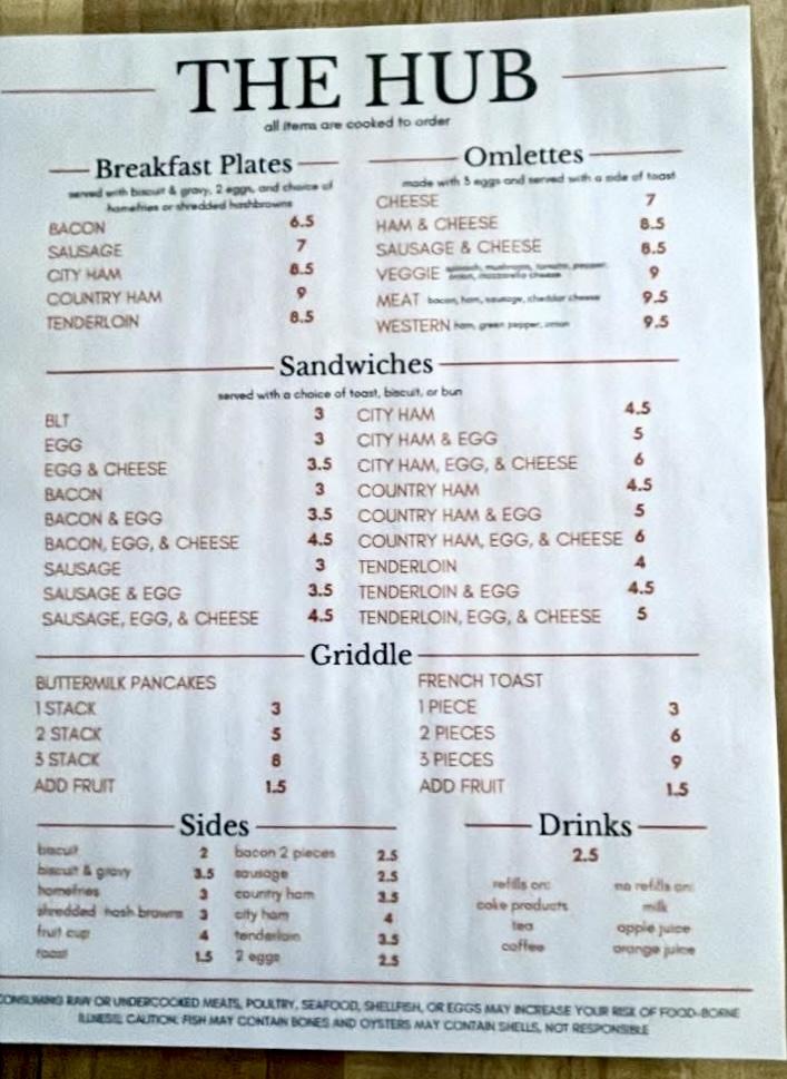 The Hub Menu image 2