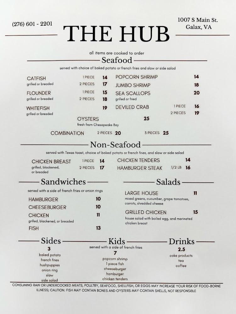The Hub Menu image 3